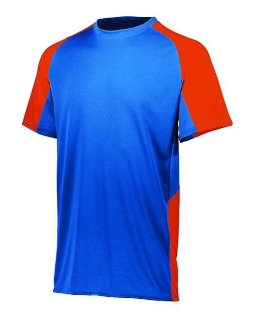 Augusta Sportswear 1518 Youth Cutter Jersey - Royal/ Orange
