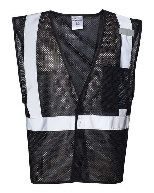 Kishigo B120-131 Unisex EV Series® Enhanced Visibility Non-ANSI Vest - Black - B120