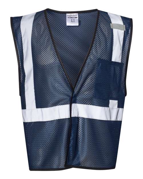 Kishigo B120-131 Unisex EV Series® Enhanced Visibility Non-ANSI Vest - Navy Blue - B127