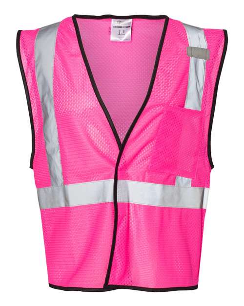 Kishigo B120-131 Unisex EV Series® Enhanced Visibility Non-ANSI Vest - Pink - B126