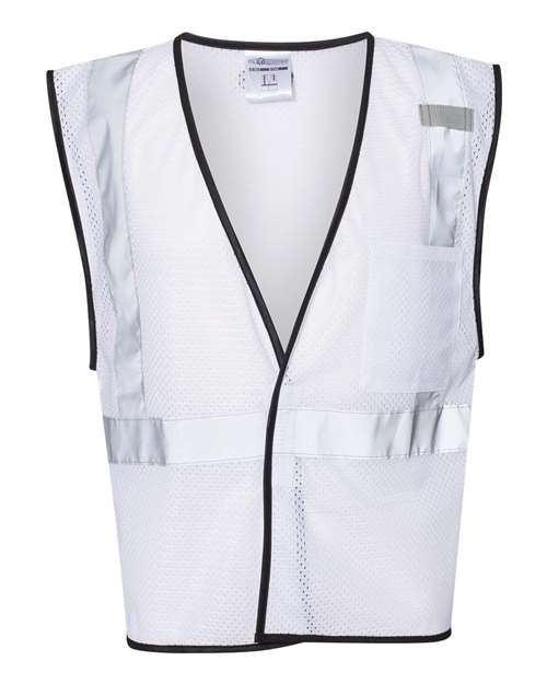 Kishigo B120-131 Unisex EV Series® Enhanced Visibility Non-ANSI Vest - White - B124