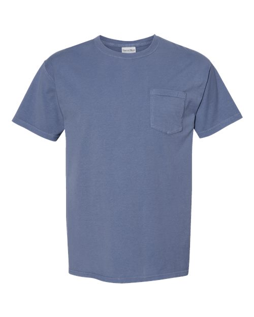 Load image into Gallery viewer, Unisex Garment-Dyed Pocket T-Shirt - Saltwater
