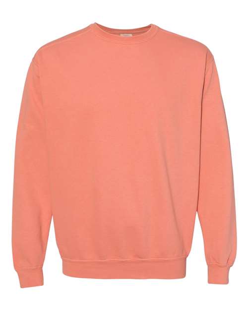 Unisex Garment-Dyed Crewneck Sweatshirt - Terracotta