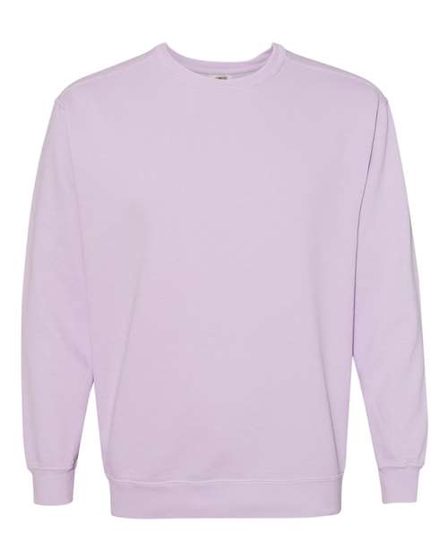 Unisex Garment-Dyed Crewneck Sweatshirt - Orchid