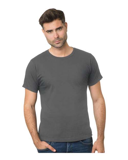 Load image into Gallery viewer, Unisex Fine Jersey T-Shirt - Charcoal
