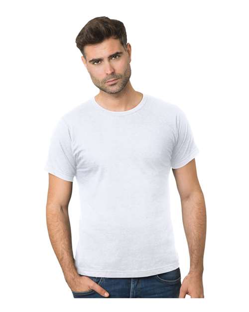 Load image into Gallery viewer, Unisex Fine Jersey T-Shirt - White
