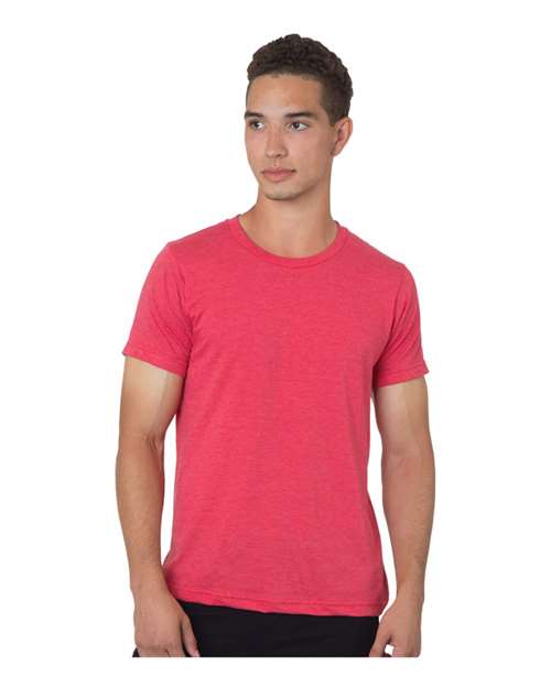 Load image into Gallery viewer, Unisex 50/50 Fine Jersey T-Shirt - Heather Red
