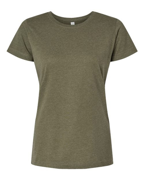 Load image into Gallery viewer, LAT 3516 Women's Fine Jersey Tee - Vintage Military Green
