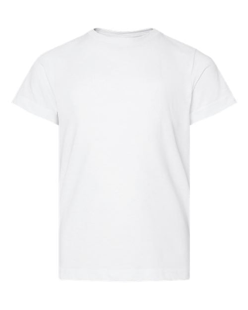 Load image into Gallery viewer, LAT 6101 Youth Fine Jersey Tee - Blended White
