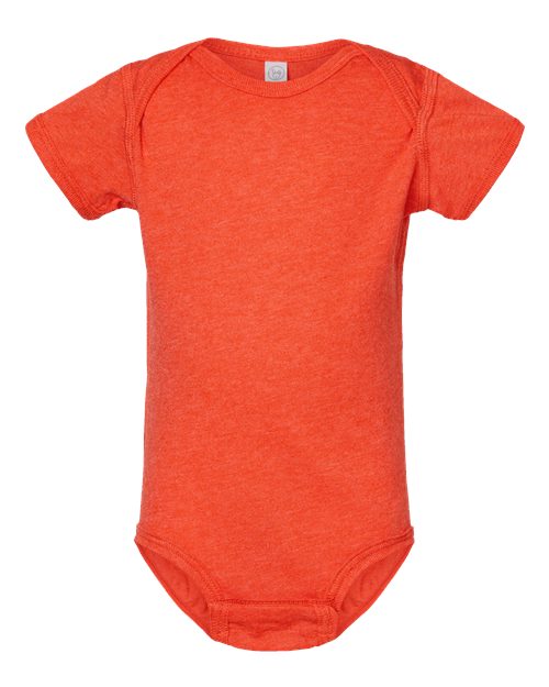 Infant Fine Jersey Bodysuit - Vintage Orange