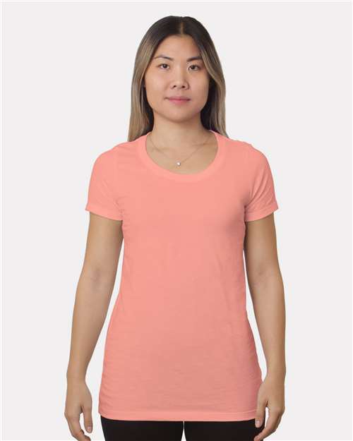 Load image into Gallery viewer, Women's Fine Jersey T-Shirt - Coral
