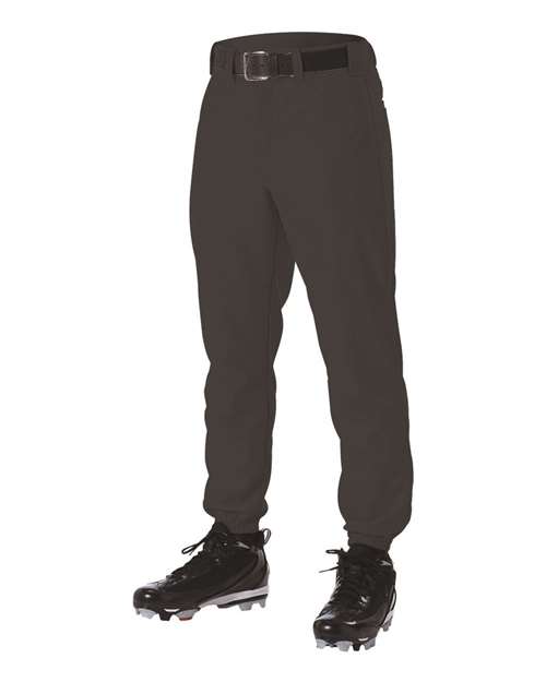 Alleson Athletic 605P Men's Baseball Pants - Black