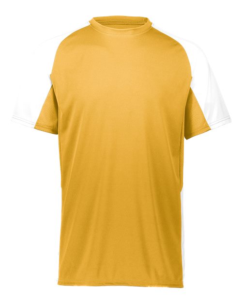 Augusta Sportswear 1518 Youth Cutter Jersey - Athletic Gold/ White