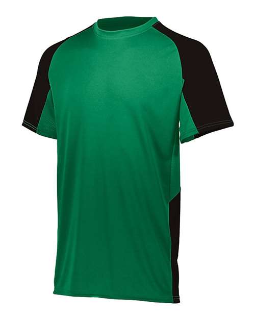 Augusta Sportswear 1518 Youth Cutter Jersey - Kelly/ Black