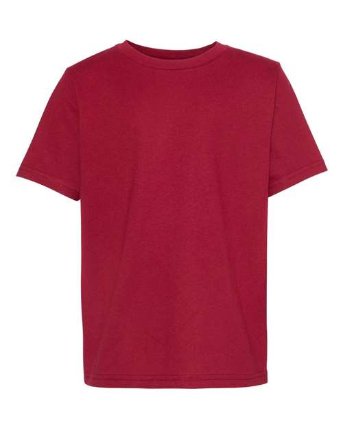 Load image into Gallery viewer, Youth Cotton T-Shirt - Cardinal
