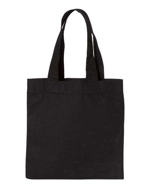 OAD OAD115 Small Canvas Tote - Black