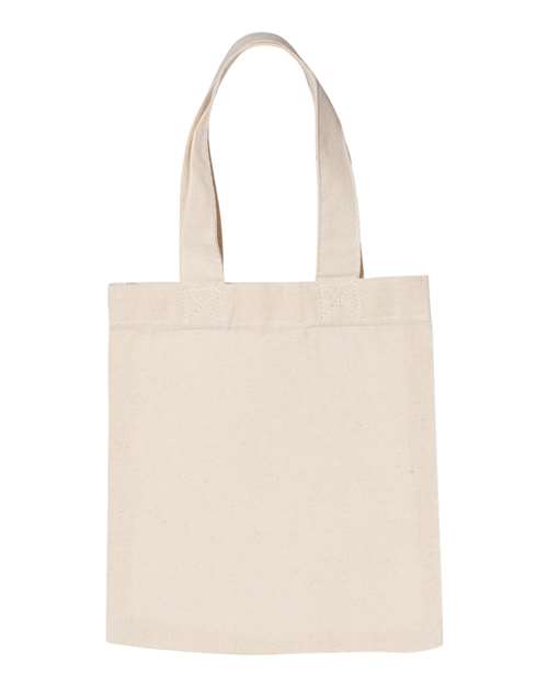 Load image into Gallery viewer, OAD OAD115 Small Canvas Tote - Natural
