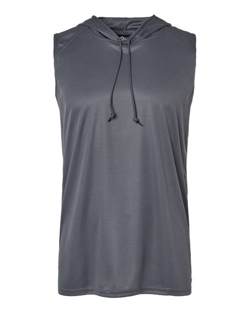 Badger 4108 Men's B-Core Hooded Sleeveless T-Shirt - Graphite