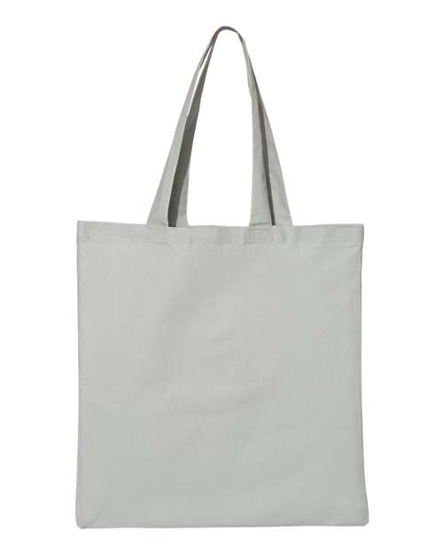 Load image into Gallery viewer, Q-Tees QTB Economical Tote - Grey

