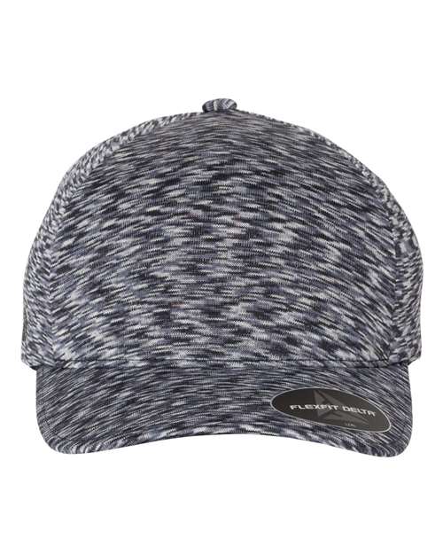 Load image into Gallery viewer, Flexfit 280 Delta® Seamless Unipanel Cap - Mélange Navy
