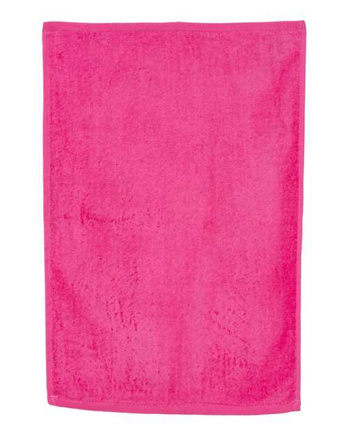 Q-Tees T200 Hemmed Hand Towel - Hot Pink