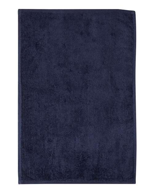 Q-Tees T200 Hemmed Hand Towel - Navy