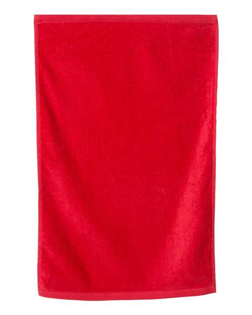 Load image into Gallery viewer, Q-Tees T200 Hemmed Hand Towel - Red
