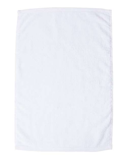 Load image into Gallery viewer, Q-Tees T300 Deluxe Hemmed Hand Towel - White
