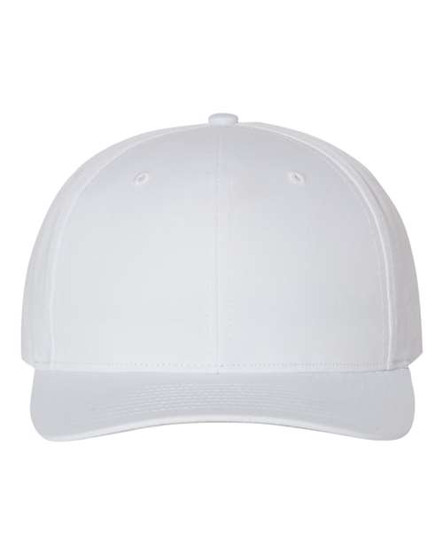 Richardson 212 Pro Twill Snapback Cap - White