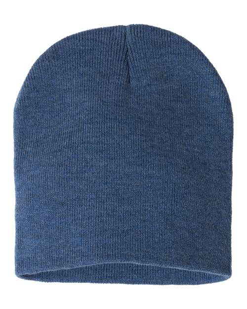 Sportsman SP08 8" Beanie - Heather Dark Royal