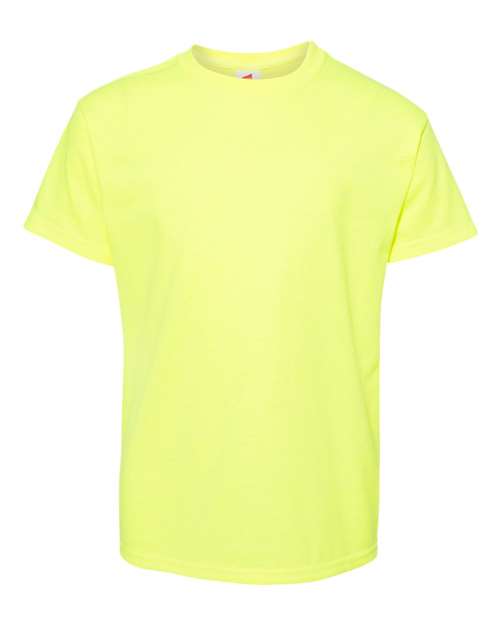 Load image into Gallery viewer, Youth EcoSmart® T-Shirt - Safety Green
