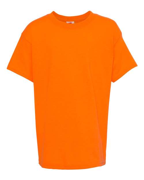 Load image into Gallery viewer, Youth EcoSmart® T-Shirt - Safety Orange
