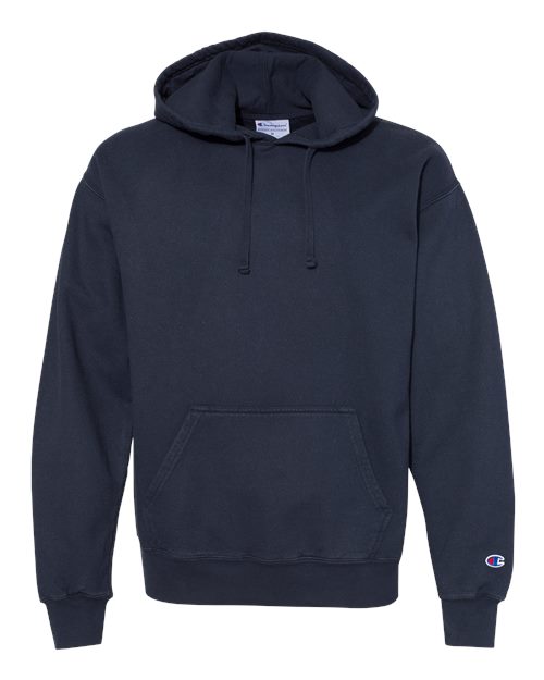Unisex Garment-Dyed Hooded Sweatshirt - Navy