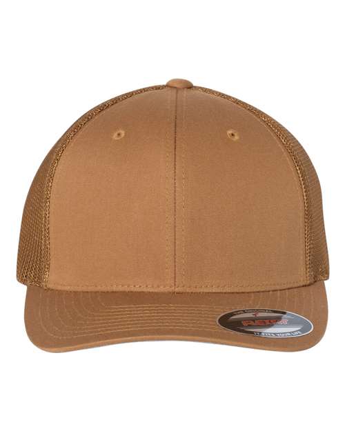 Load image into Gallery viewer, Flexfit 6511 Trucker Cap - Caramel
