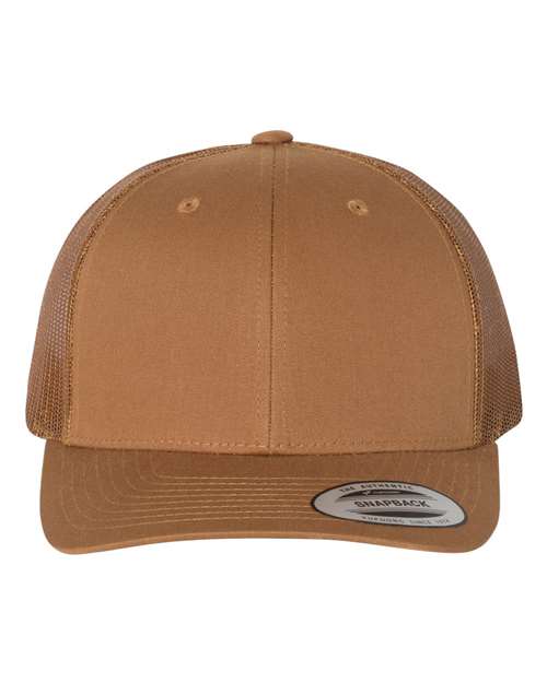Load image into Gallery viewer, YP Classics 6606 Retro Trucker Cap - Caramel
