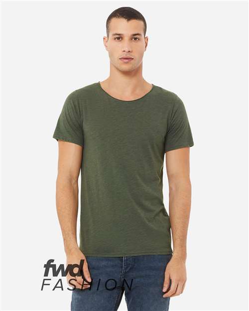 Load image into Gallery viewer, Unisex FWD Fashion Triblend Raw Neck Tee
