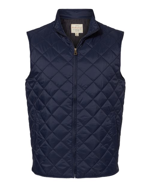 Load image into Gallery viewer, Weatherproof 207359 Men's Vintage Diamond Quilted Vest - Navy
