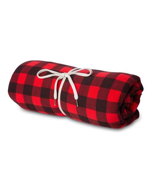 Load image into Gallery viewer, Independent Trading Co. INDBKTSB Special Blend Blanket - Red Buffalo Plaid
