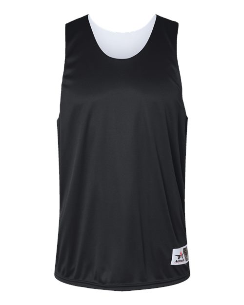 Alleson Athletic 506CR Men's Reversible Tank - Black/ White