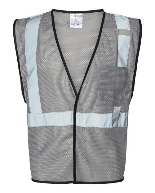 Kishigo B120-131 Unisex EV Series® Enhanced Visibility Non-ANSI Vest - Grey - B131