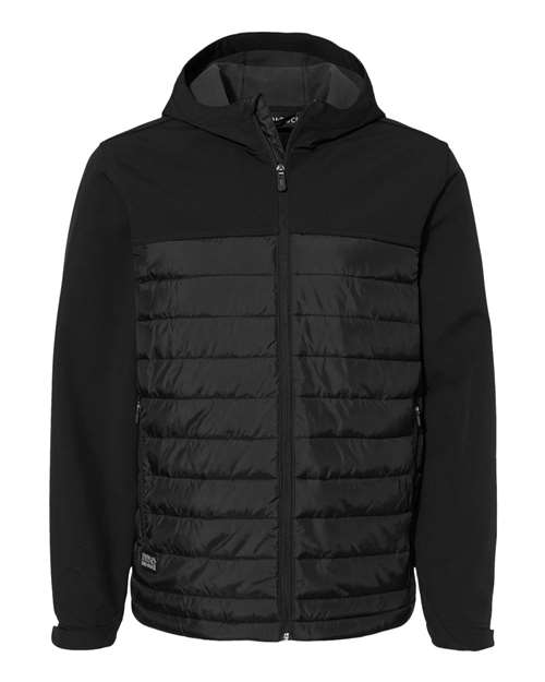 DRI DUCK 5324 Men's Pinnacle Soft Shell Puffer Jacket - Black