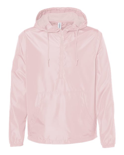Load image into Gallery viewer, Independent Trading Co. EXP54LWP Unisex Lightweight Quarter-Zip Windbreaker Pullover Jacket - Blush
