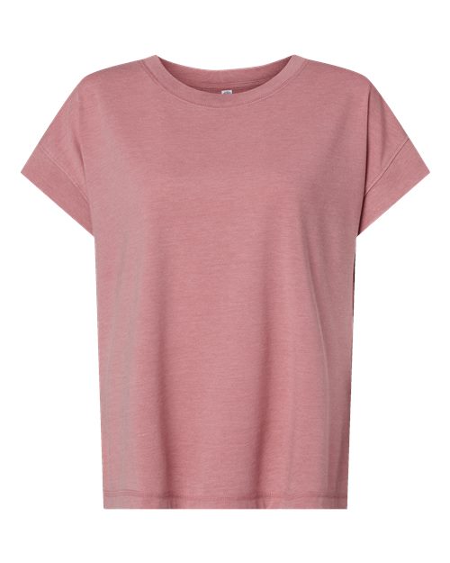 LAT 3502 Women's Vintage Wash Tee - Washed Mauvelous
