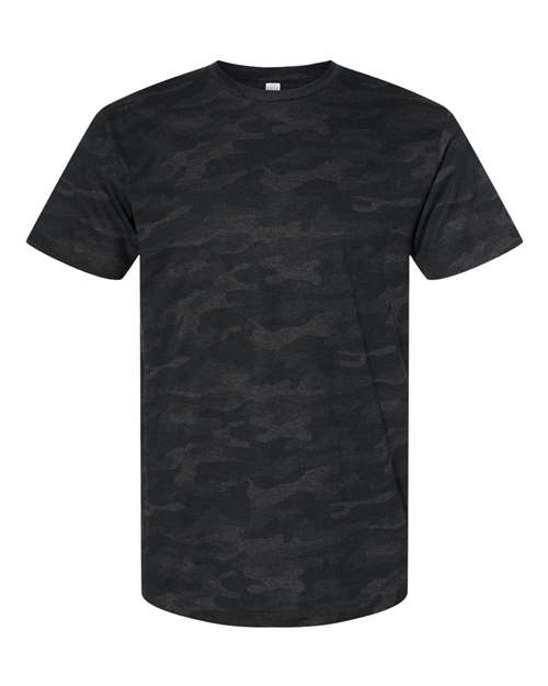 LAT 6901 Unisex Fine Jersey Tee - Storm Camo