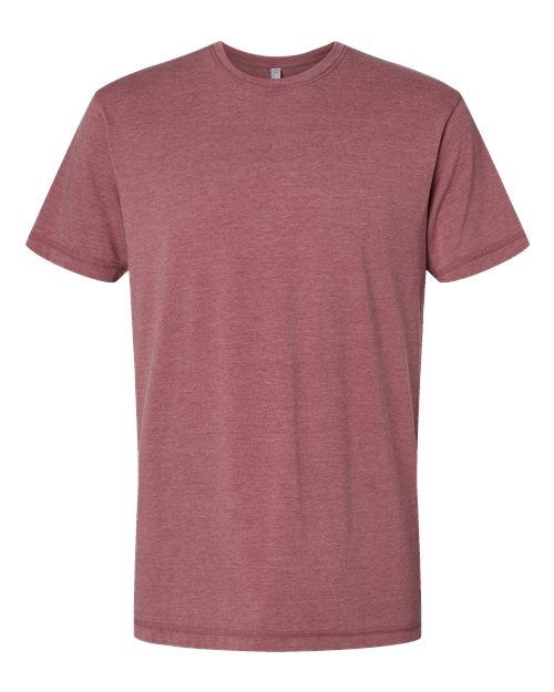 LAT 6902 Unisex Vintage Wash Tee - Washed Rouge