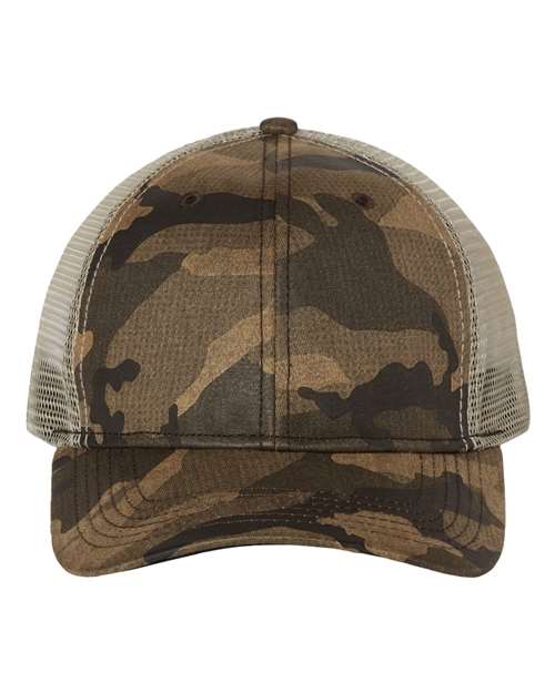 DRI DUCK 3466 Covert Trucker Cap - Camo