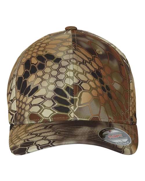 Load image into Gallery viewer, Flexfit 6277 Cotton Blend Cap - Kryptek Highlander
