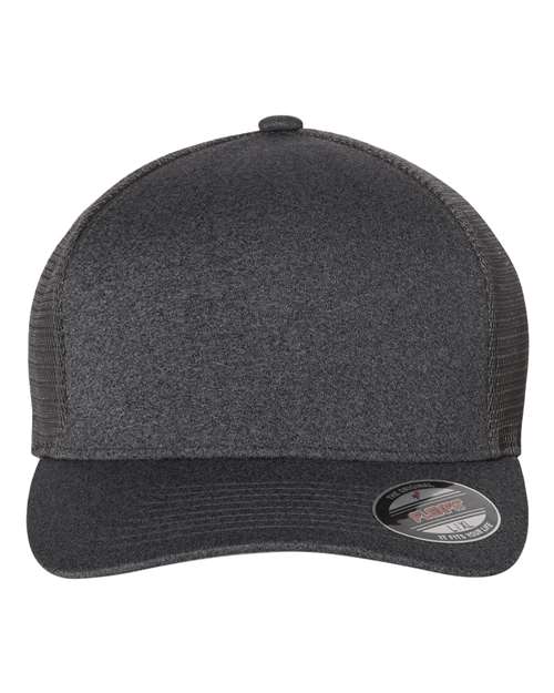 Flexfit 5511UP Unipanel™ Trucker Cap - Melange Dark Grey