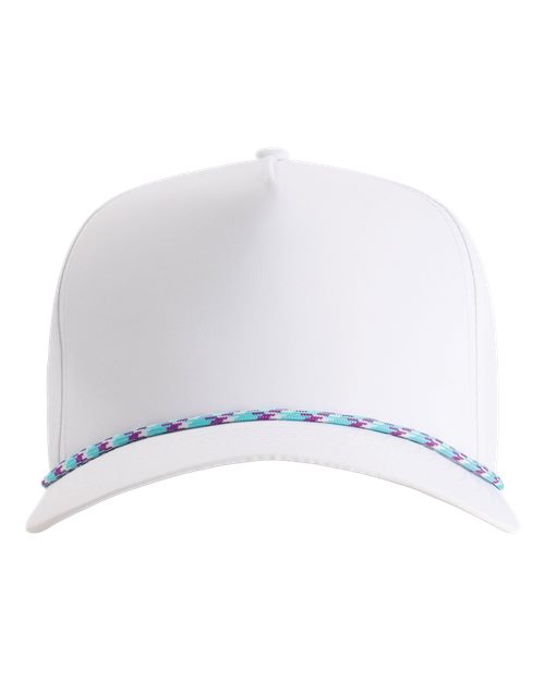 Imperial 5054 The Wrightson Cap - White/ Teal-Purple