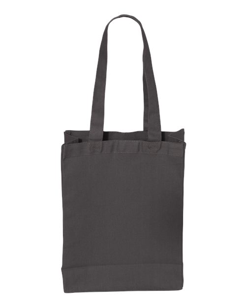 Load image into Gallery viewer, Q-Tees Q1000 12L Gussetted Shopping Bag - Charcoal
